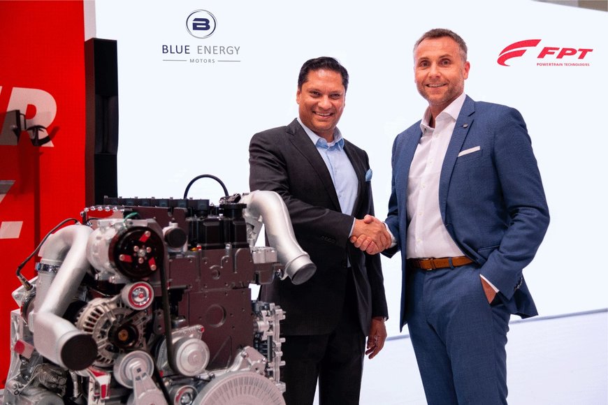 FPT INDUSTRIAL ANNOUNCES THE ACQUISITION OF A MINORITY STAKE IN BLUE ENERGY MOTORS
